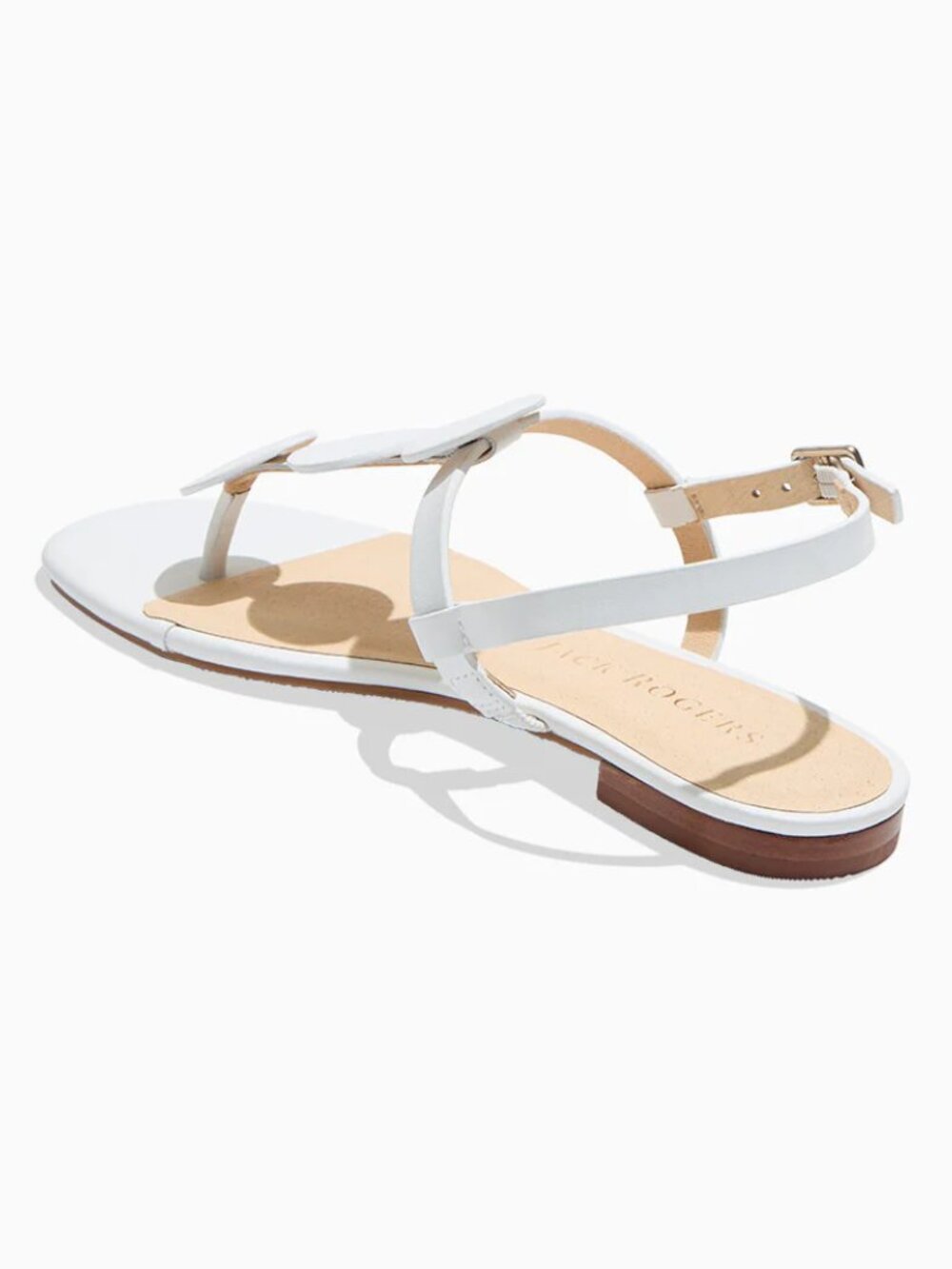 JACK ROGERS Worth Sandal In Silver - Picture 9 of 9